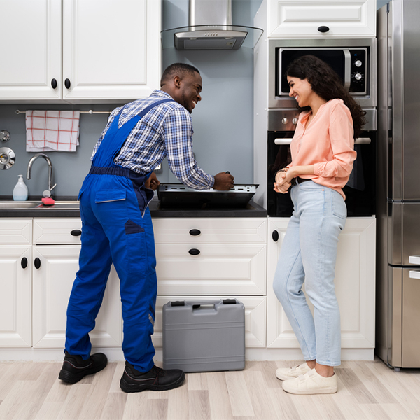 can you provide an estimate for cooktop repair before beginning any work in Hebron